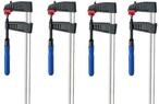 VaGo-Tools Schraubzwinge Schraubzwinge Rutschsicherung 800 x120mm 4x