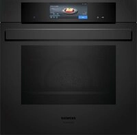 SIEMENS Einbaubackofen iQ700 iQ700, HB978GNM1 Einbau-Backofen, matt schwarz,...