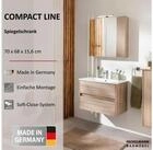 FACKELMANN Spiegelschrank Badezimmerschrank, Wandspiegelschrank
