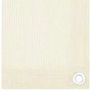 vidaXL Balkonsichtschutz Balkonabdeckung Creme 75x500 cm HDPE