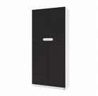 Vladon Aktenschrank Logan (Aktenschrank, mit 5 F&auml;chern und 4 T&uuml;ren) Wei&szlig;