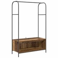 vidaXL Kleiderst&auml;nder Kleiderst&auml;nder Braun Eichen-Optik 100 x 44 x 160 cm, (1...