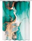 Kleine Wolke Duschvorhang Teal Breite 180 cm