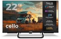 Cello 22 Zoll Camping 12V Smart Tizen OS Traveller LED-Fernseher LED-Fernseher (55,88