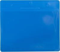 Tarifold F&auml;chermappe Kennzeichnungsh&uuml;lle A5 quer blau magnetisch PVC VE=10...