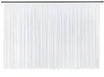 Gerster Gardine Martina (1 St), Smokband, halbtransparent, Voile, Pflegeleichte