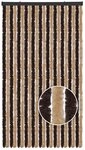 Arsvita T&uuml;rvorhang Flauschvorhang 90cm x 220cm (1 St), &Ouml;sen, blickdicht,