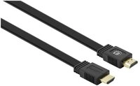 MANHATTAN Flaches High Speed HDMI-Kabel mit Ethernet-Kanal 4K@60Hz UHD 355636