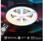 Briloner Leuchten Deckenleuchte LED Deckenventilator mit Licht Sommer/Winter...