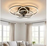 GLOBO LIGHTING Deckenventilator, Deckenventilator Deckenlampe LED Fernbedienung...