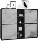 Vladon Highboard Cuba V3 (Highboard, Schrank Anrichte Cuba V3 mit 12 F&auml;chern),