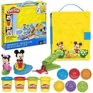 Hasbro Freizeittasche PLAY-DOH Bilderbuch Disney Knete Junior