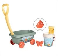 Smoby Sandform-Set Outdoor Eimergarnitur + Handwagen Meer Life Recycling...