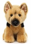 Uni-Toys Kuscheltier Deutscher Sch&auml;ferhund, sitzend - 19 cm (H&ouml;he) - Pl&uuml;schtier,