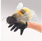 Folkmanis Handpuppen Handpuppe Folkmanis Biene