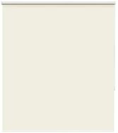 Rollo Verdunkelungsrollo Cremewei&szlig; 120x130cm Stoffbreite 116,6cm, vidaXL
