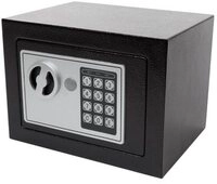 PEREL Tresor ELEKTRONISCHER SAFE - 17 x 23 x 17 cm - 4.6 L - SCHWARZ (1-St)