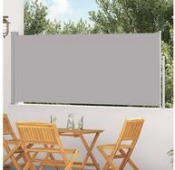 furnicato Markise Garten-Seitenmarkise 300x140 cm in Gr&uuml;ngrau und Grau