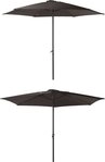 Garden Pleasure Sonnenschirm, &Oslash; 300 cm, anthrazit