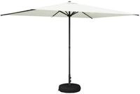 vidaXL Sonnenschirm Garten-Schirm mit Fu&szlig; 200 x 300 cm Polyester Rechtwinklig...