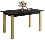 Lookway Esstisch ARTON GOLD ausziehbarer Tisch 140 cm