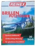 Reinex 30x BRILLEN PUTZT&Uuml;CHER Brillenputzt&uuml;cher Brillentuch 86...