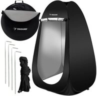 Trizand Faltzelt Umkleideraum Duschzelt, Personen: 1 (Spar-Set, 1 tlg.,...