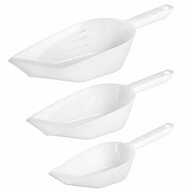 WESTMARK K&uuml;chenschaufel 3 Kunststoffschaufeln &raquo;Halvar&laquo;, 450 ml, 800 ml, 1400...
