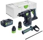 FESTOOL Akku-Bohrhammer KHC 18 EB-Basic 18 V 2,6 J SDS-Plus + 1x Akku 8,0 Ah +