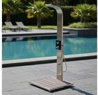 Ideal Eichenwald Gartendusche Gartendusche HELENA 2.0 mit WPC Plattform...