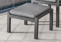 Destiny Fu&szlig;hocker &raquo;GARDA&laquo; (1 St), 60x44cm, Aluminium, Polyrattan, inkl....