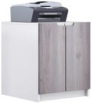 Vladon Kommode Logan (Aktenschrank, mit 2 F&auml;chern und 2 T&uuml;ren), Druckerschrank
