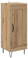 vidaXL Sideboard Sideboard Artisan-Eiche 34,5 x 34 x 90 cm Verbundholz und...