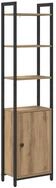 vidaXL B&uuml;cherregal B&uuml;cherregal Artisan-Eiche 40 x 24 x 161 cm Holzwerkstoff,...