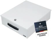 HMF Geldkassette Abschlie&szlig;bare XL Dokumentenkassette f&uuml;r Ordner DIN A4/B4,