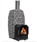 HUUM Saunaofen HUUM HIVE Flow LS Holz beheizter Saunaofen 9,8 kW Sauna Holzofen...