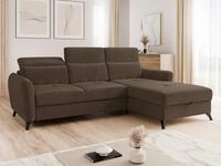 MIRJAN24 Ecksofa Talia, mit Bettkasten und Schlaffunktion, Einstellbare...