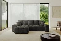 ALTDECOR Ecksofa ENIL-L, Couch mit Schlaffunktion, Wohnzimmer - Wohnlandschaft,