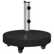 vidaXL Schirmhalter Sonnenschirmst&auml;nder 30kg Schwarz Granit und Edelstahl...
