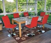 MCW Esszimmerstuhl MCW-C41-6 (Set, 6 St), 6er-Set, Stufenlos h&ouml;henverstellbare