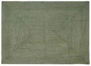 vidaXL Teppich Bereichsteppiche Rechtwinklig Olive Gr&uuml;n 160 x 230 cm Jute,