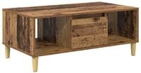 vidaXL Couchtisch Couchtisch Altholz 90 x 50 x 26,5 cm Holzwerkstoff (1-St)