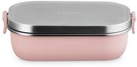 LE CREUSET Lunchbox On The Go Lunchbox shell pink 900ml, Edelstahl