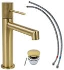 SCH&Ouml;NER WOHNEN-Kollektion Waschtischarmatur KADIA M Mattgold, geeignet f&uuml;r