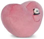 Nici Pl&uuml;schfigur Nici 62618 Kissen Love Panda herzf&ouml;rmig 40x27cm mit