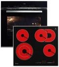 KKT KOLBE Backofen-Set Backofen und Kochfeld SET8017CH59AL, mit 2-fach