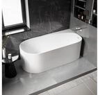 Bernstein Badewanne ONDA CORNER Wei&szlig; gl&auml;nzend 170 x 78 cm, Eckbadewanne rechts