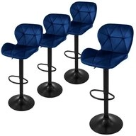 ML-DESIGN Barhocker Gepolsterter Barstuhl mit R&uuml;ckenlehne und Fu&szlig;st&uuml;tze,...