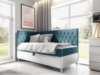 MIRJAN24 Boxspringbett Filip Junior 3 (mit Bettkasten und Polsterkopfteil), mit