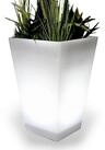 Arnusa Pflanzk&uuml;bel LED beleuchtet Blumenk&uuml;bel 69,5 x 45 cm RGB Akku kabellos